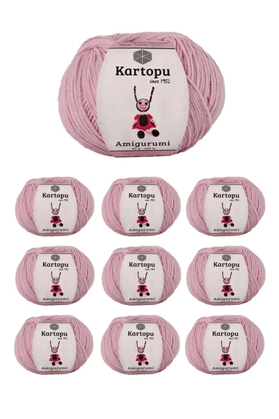 10 Adet Amigurumi El Örgü İpi 50gr 768 ürün görseli 1