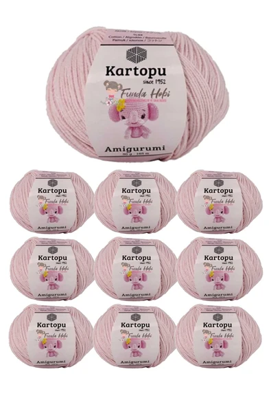 10 Adet Amigurumi El Örgü İpi 50gr 699 ürün görseli 1