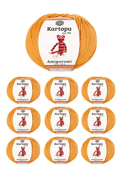 10 Adet Amigurumi El Örgü İpi 50gr 355 ürün görseli 1