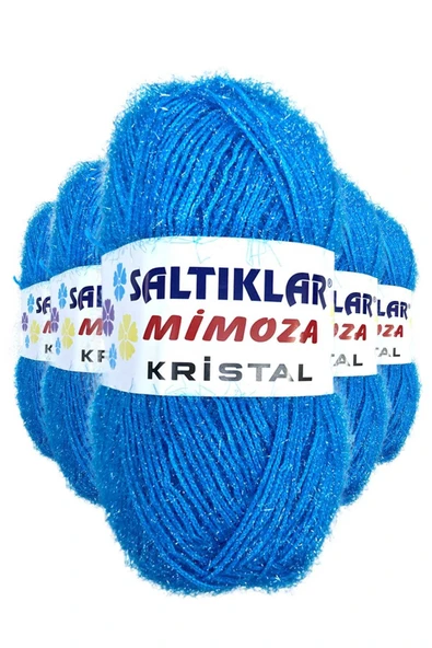 5 Adet Mimoza Kristal Işıltılı Şal Patik Yelek İpi 03 ürün görseli 1