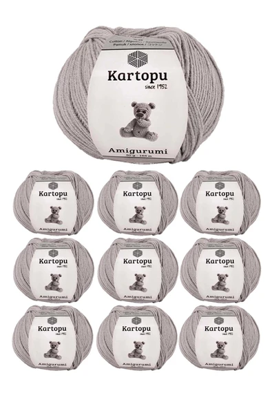 10 Adet Amigurumi El Örgü İpi 50gr 991 ürün görseli 1