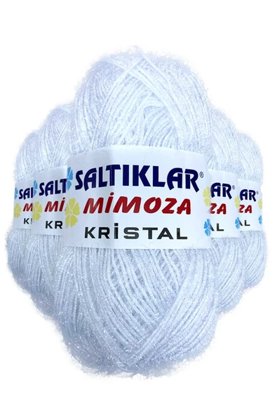 5 Adet Mimoza Kristal Işıltılı Şal Patik Yelek İpi OPTİK ürün görseli 1