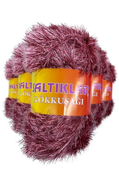 5 Adet Gökkuşağı El Örgü İpi Yünü 28 ürün görseli 1