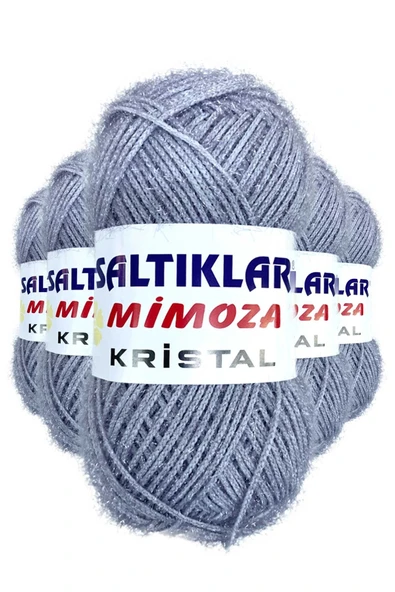 5 Adet Mimoza Kristal Işıltılı Şal Patik Yelek İpi 06 ürün görseli 1