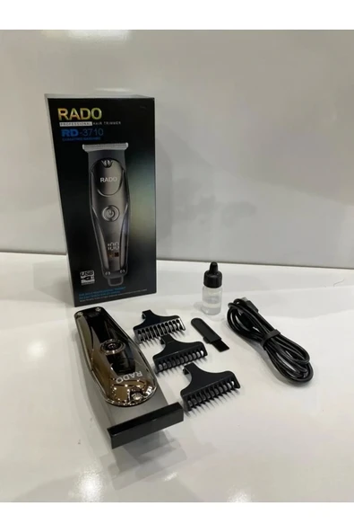 Rado Rd-3710 T Bıçak Sıfır Kesim Lcd Ekran Şarjlı Tıraş Makinesi ürün görseli 1
