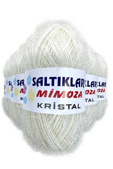 5 Adet Mimoza Kristal Işıltılı Şal Patik Yelek İpi 64 ürün görseli 1