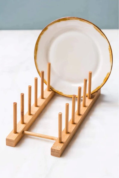 Bambu Lüx 6 Bölmeli Tabaklık 25X13,5X11Cm ürün görseli 1