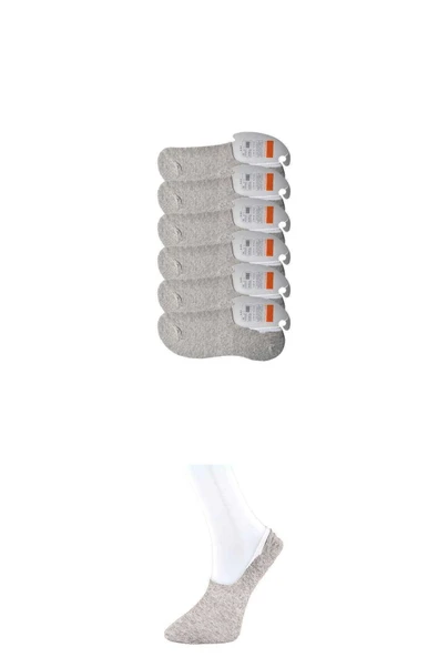 Gri Erkek Babet Çorap 6 çift ürün görseli 1