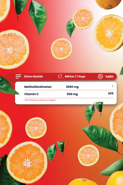 MORE THAN Msm & Vitamin C 30 Saşe - Resim 2