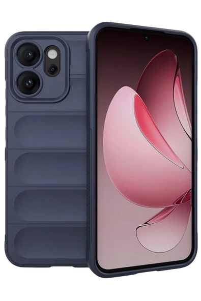 Zipax Oppo Reno 14F Kılıf Kasisli İçi Kadife Silikon Azn-Opimum ürün görseli 1