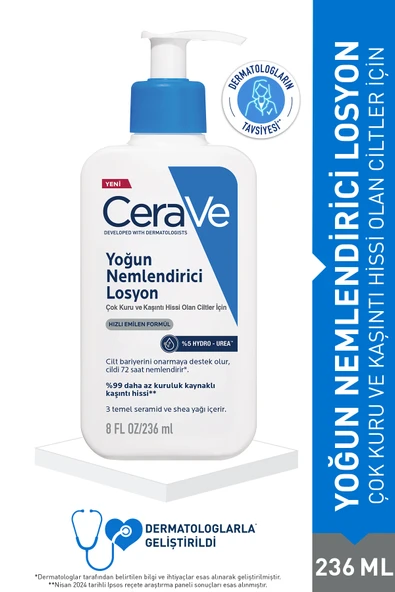 CERAVE Yoğun Nemlendirici Losyon 236 ml ürün görseli 1