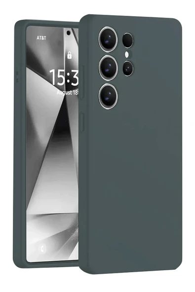 Zipax Samsung Galaxy S25 Ultra Kılıf İçi Kadife Lansman Silikon Azn-NNO ürün görseli 1