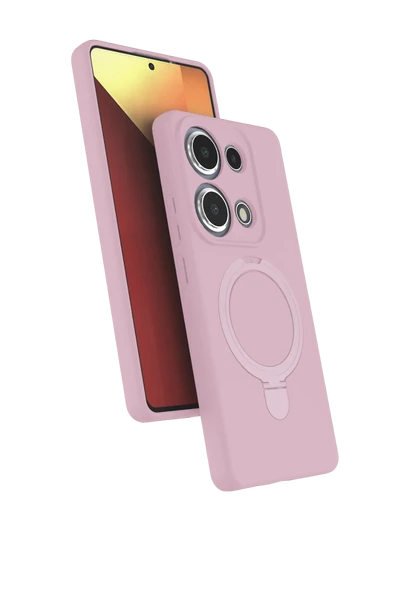 Zipax Xiaomi Redmi Note 13 Pro 4G Kılıf MgSafe Özellikli Standlı Kapak Azn-Regal ürün görseli 1