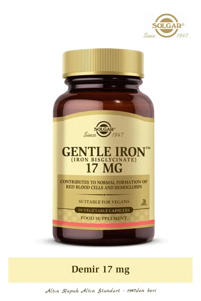 Gentle Iron 17 Mg 90 Kapsül ürün görseli 1