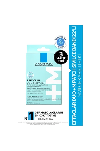 LA ROCHE POSAY La Roche-Posay Effaclar Duo+M Patch 22 Patch 3337875924887 ürün görseli 1