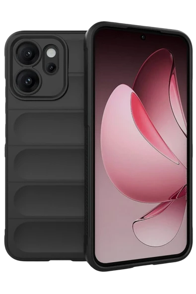 Zipax Oppo Reno 14F Kılıf Kasisli İçi Kadife Silikon Azn-Opimum ürün görseli 1