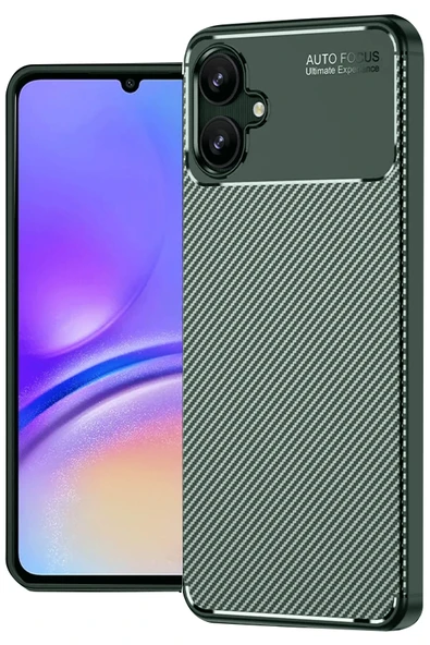 Zipax Samsung Galaxy A06 Kılıf Karbon Görünümlü Silikon Azn-Negro ürün görseli 1