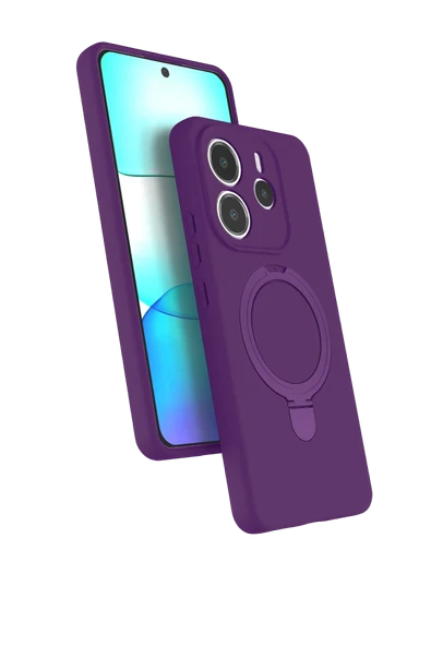Zipax Xiaomi Redmi Note 14 4G Kılıf MgSafe Özellikli Standlı Kapak Azn-Regal ürün görseli 1
