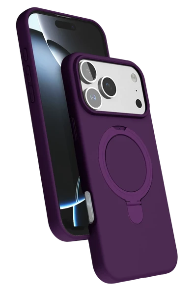 Zipax Apple iPhone 17 Pro Max Kılıf MgSafe Özellikli Standlı Kapak Azn-Regal ürün görseli 1