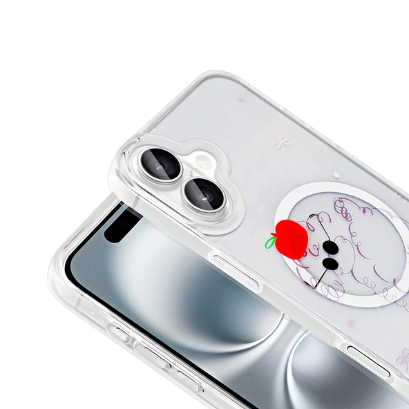 Zipax Apple iPhone 16 Kılıf Soft Silikon Mgsafe Özellikli Kapak Zr-Folk ürün görseli 1