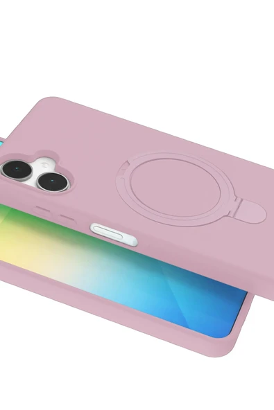 Zipax Samsung Galaxy A06 Kılıf MgSafe Özellikli Standlı Kapak Azn-Regal ürün görseli 1