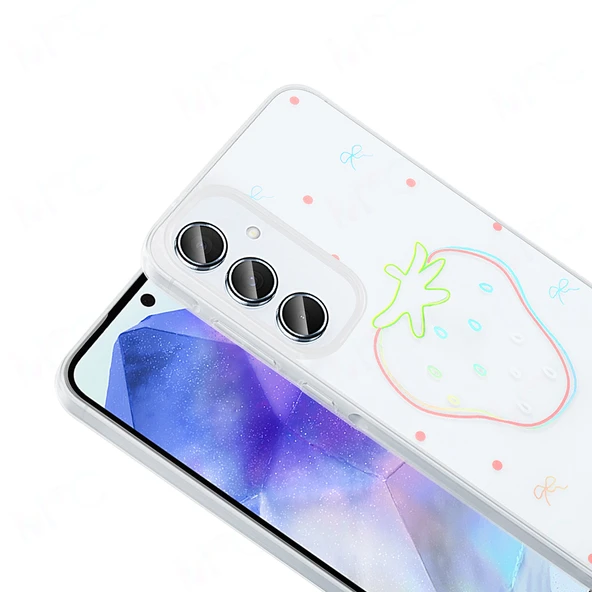 Zipax Samsung Galaxy A55 5G Kılıf Soft Silikon Mgsafe Özellikli Kapak Zr-Folk ürün görseli 1