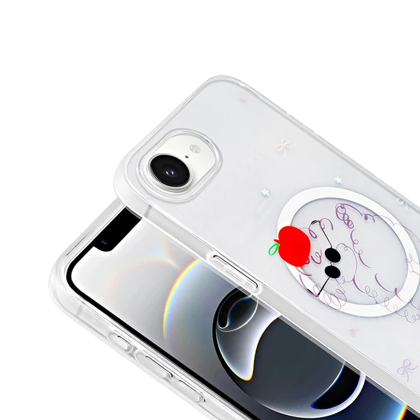 Zipax Apple iPhone 16E Kılıf Soft Silikon Mgsafe Özellikli Kapak Zr-Folk ürün görseli 1
