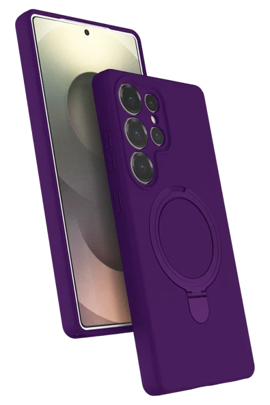 Zipax Samsung Galaxy S24 Ultra Kılıf MgSafe Özellikli Standlı Kapak Azn-Regal ürün görseli 1