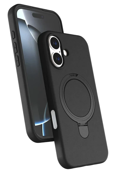 Zipax Apple iPhone 17 Kılıf MgSafe Özellikli Standlı Kapak Azn-Regal ürün görseli 1
