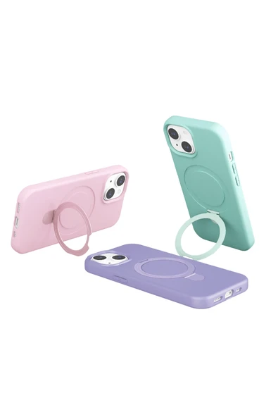 Zipax Apple iPhone 14 Kılıf MgSafe Özellikli Standlı Kapak Azn-Regal ürün görseli 1