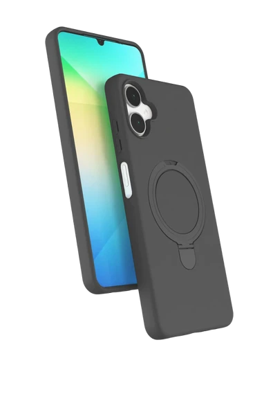 Zipax Samsung Galaxy A06 Kılıf MgSafe Özellikli Standlı Kapak Azn-Regal ürün görseli 1
