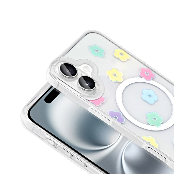 Zipax Apple iPhone 16 Kılıf Soft Silikon Mgsafe Özellikli Kapak Zr-Folk ürün görseli 1