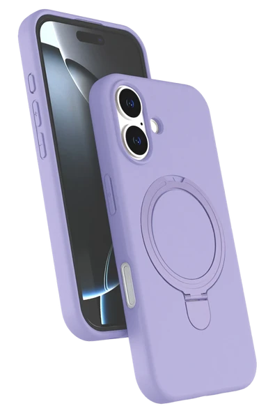 Zipax Apple iPhone 16 Kılıf MgSafe Özellikli Standlı Kapak Azn-Regal ürün görseli 1