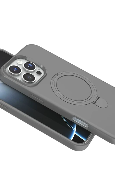 Zipax Apple iPhone 14 Pro Max Kılıf MgSafe Özellikli Standlı Kapak Azn-Regal ürün görseli 1