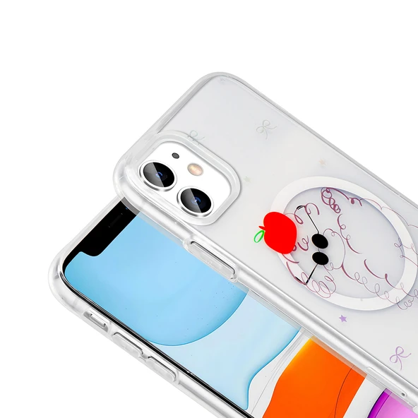 Zipax Apple iPhone 11 Kılıf Soft Silikon Mgsafe Özellikli Kapak Zr-Folk ürün görseli 1