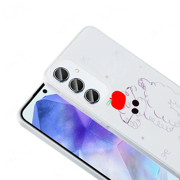 Zipax Samsung Galaxy A55 5G Kılıf Soft Silikon Mgsafe Özellikli Kapak Zr-Folk ürün görseli 1