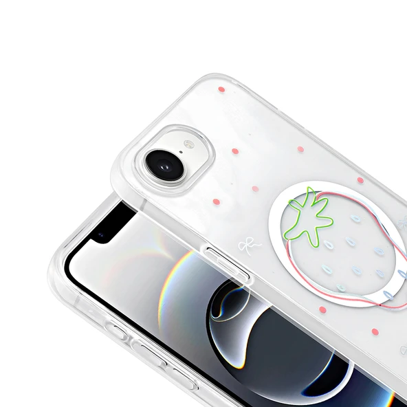 Zipax Apple iPhone 16E Kılıf Soft Silikon Mgsafe Özellikli Kapak Zr-Folk ürün görseli 1
