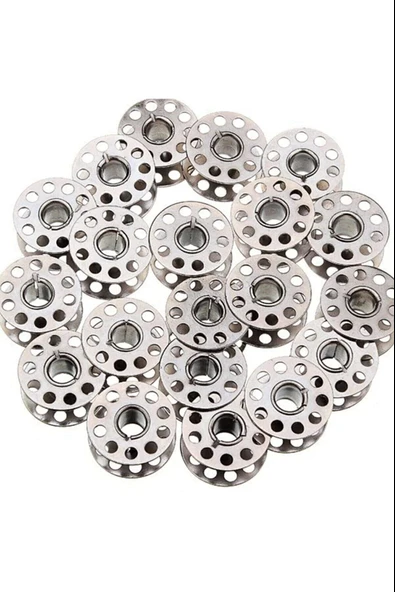 10 Adet Ev Tipi Dikiş Makine Masurası (metal) ürün görseli 1