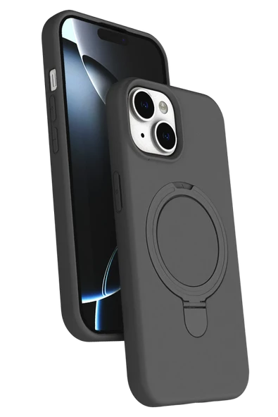Zipax Apple iPhone 14 Kılıf MgSafe Özellikli Standlı Kapak Azn-Regal ürün görseli 1