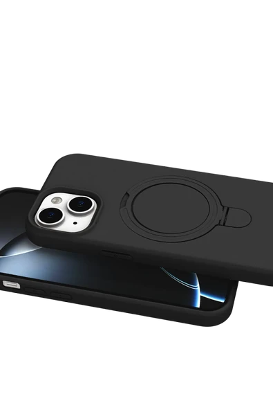 Zipax Apple iPhone 15 Plus Kılıf MgSafe Özellikli Standlı Kapak Azn-Regal ürün görseli 1