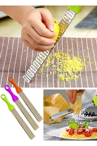 Uzun Saplı Rende Peynir Sarımsak Patates Rendesi 0589-1027 ürün görseli 1
