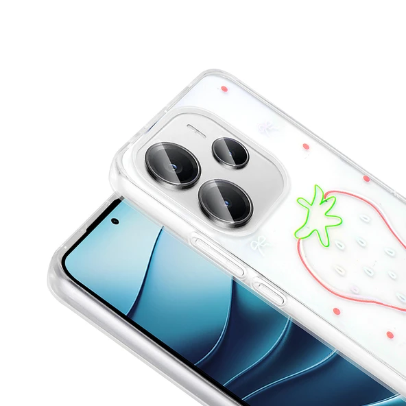 Zipax Xiaomi Redmi Note 14 4G Kılıf Soft Silikon Mgsafe Özellikli Kapak Zr-Folk ürün görseli 1