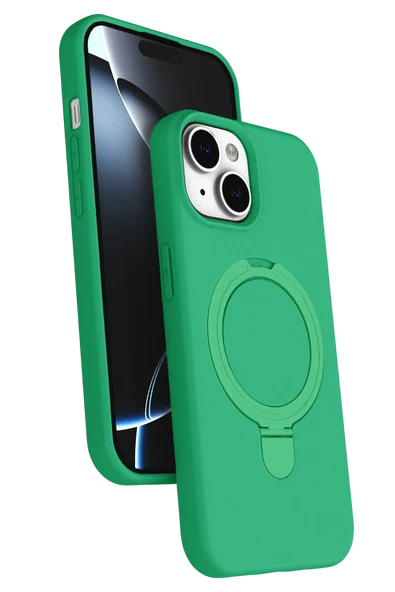 Zipax Apple iPhone 15 Plus Kılıf MgSafe Özellikli Standlı Kapak Azn-Regal ürün görseli 1
