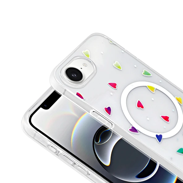 Zipax Apple iPhone 16E Kılıf Soft Silikon Mgsafe Özellikli Kapak Zr-Folk ürün görseli 1