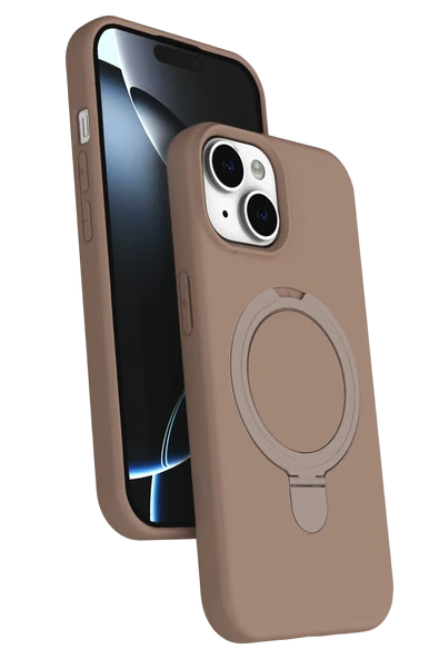 Zipax Apple iPhone 14 Kılıf MgSafe Özellikli Standlı Kapak Azn-Regal ürün görseli 1
