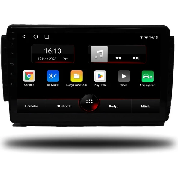 Navmina Peugeot 208 Android Carplay Multimedya 2012-2020 4gb Ram + 64GB Hafıza + 4 Çekirdek ürün görseli 1