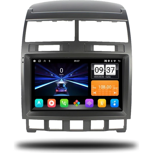 Medya Magic Vw Touareg 2003-2010 Uyumlu 6-64 GB Multimedya Carplay ürün görseli 1