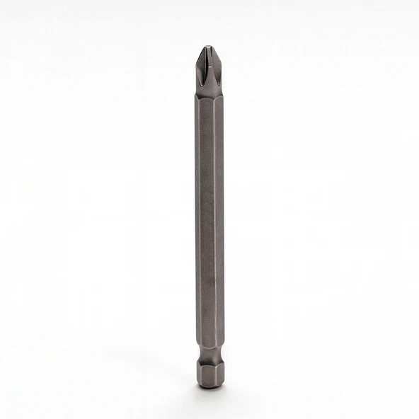 PH2 100 Mm 10 Cm Manyetik Uzun Bits Bit Ucu Yıldız Tornavida Uç Derin Vidalama İçin Çelik CR-V Uç ürün görseli 1