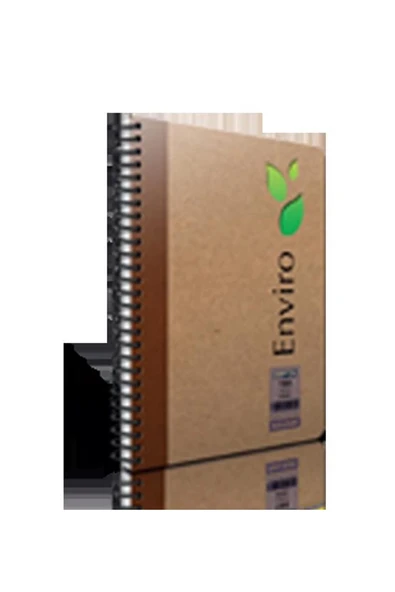 Gıpta Spiralli Defter Enviro Sert Kapak Kareli 100 Yaprak 17X24 Cm ürün görseli 1