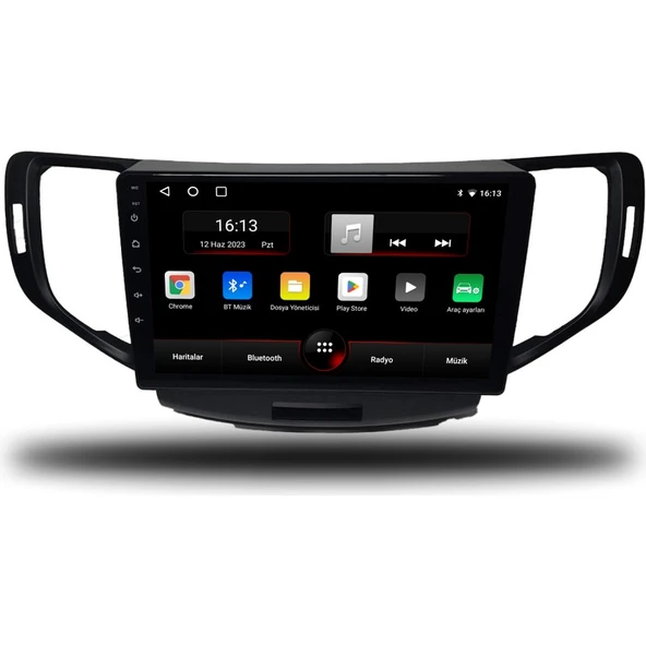 Navmina Honda Accord Android Carplay Multimedya 2013-2017 6gb Ram + 128GB Hafıza + 4 Çekirdek ürün görseli 1